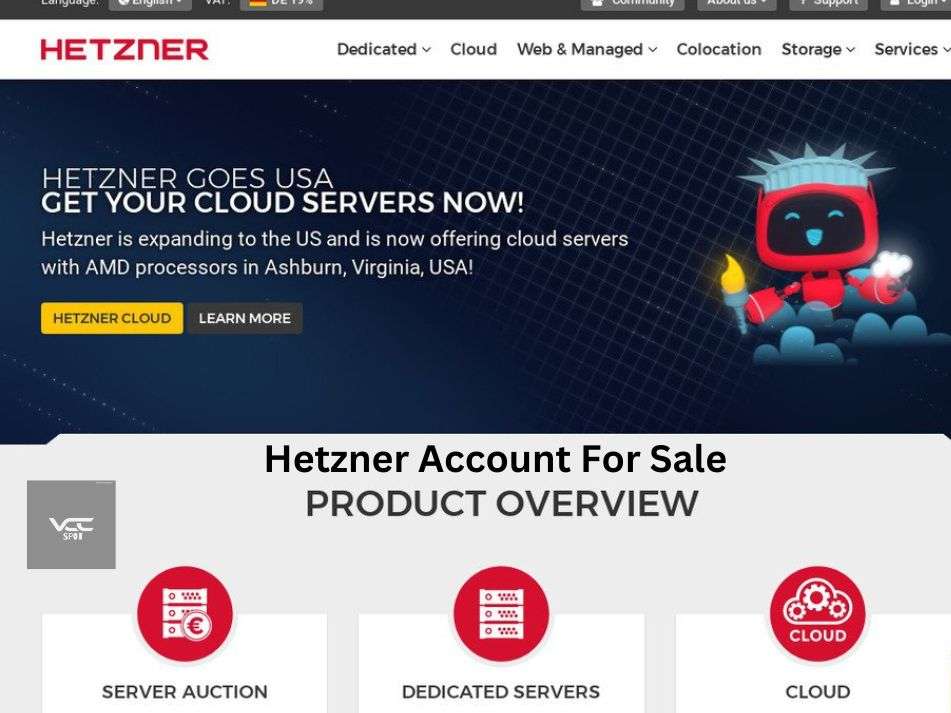 buy hetzner account